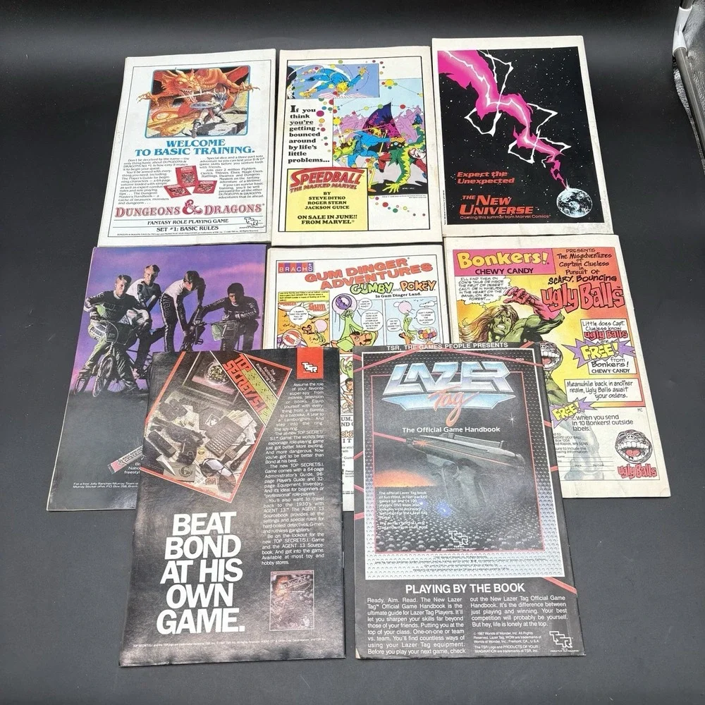 Lot of 8 Alpha Flight Comics 1980s 1990s Marvel Giant-Sized Annual